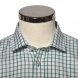 Checkered Slim Fit short sleeved shirt