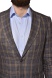 LIMITED EDITION checkered linen blazer
