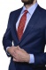 Modrý Slim Fit oblek