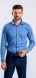 Denim blue Stretch Extra Slim Fit non-iron shirt