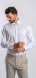White formal Extra Slim Fit shirt with delicate pattern