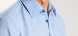 Bledomodrá Extra Slim Fit košeľa s krátkym rukávom