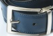 Reversible leather belt