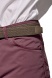 Purple five pocket trousers