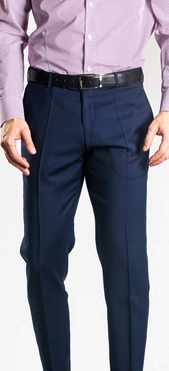 Dark blue formal trousers