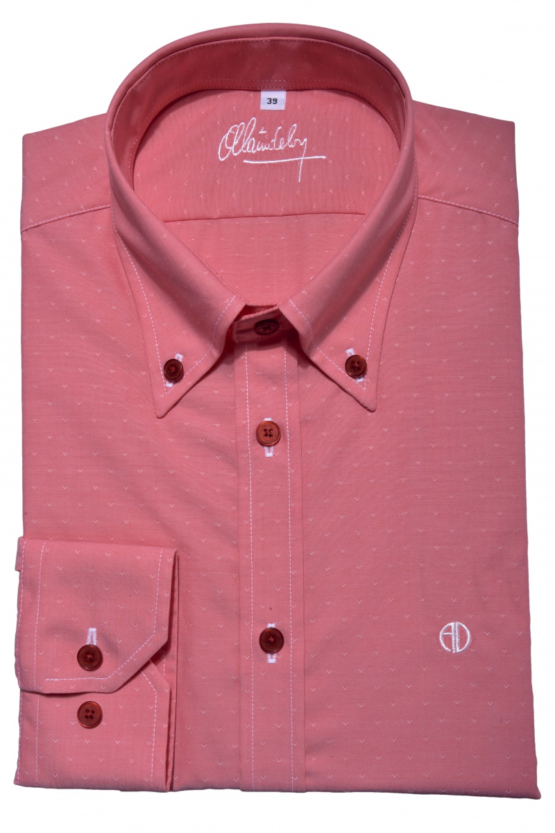 Red Extra Slim Fit casual shirt