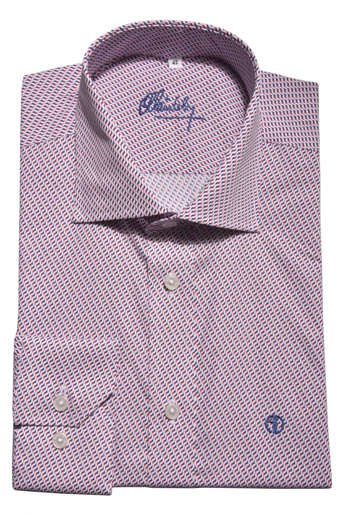Classic business printed shirt - Shirts - E-shop | alaindelon.co.uk